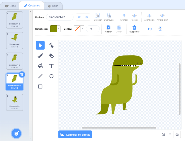 Fichier:Tuto Scratch - Le jeu du dinosaure GD 02.png