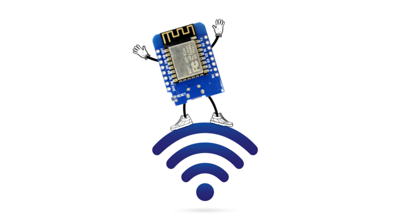 Code Minimal R seau - 1 Connecter le Wemos D1 mini internet en wifi Le D1 Mini Se Connecte Au Wifi.png
