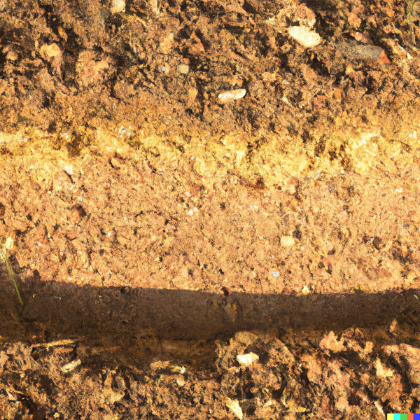 Fichier:La pollution de l eau par lessivage DALL E 2023-03-27 16.55.53 - section of the ground in macro with sand to illustrate the infiltration of water into the ground .png